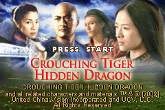 Crouching Tiger Hidden Dragon screenshot 3 for GameBoy Advance